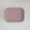 Silicone Bento Rectangular Lunch Boxes 880mls - assorted colours