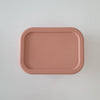 Silicone Bento Rectangular Lunch Boxes 880mls - assorted colours