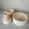 WOODEN NESTING BOWLS - bpa free- Eco wood- design conscious-Dove and Dovelet