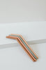 SILICONE SMOOTHY STRAWS - assorted colours