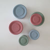 Silicone Round Lunch Bowl Small 300ml - assorted colours