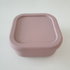 Silicone Square Sandwich Lunch Boxes 625ml - assorted colours