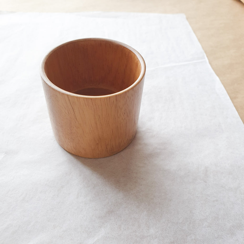 WOOD TRAINING CUP - bpa free- Eco wood- design conscious-Dove and Dovelet